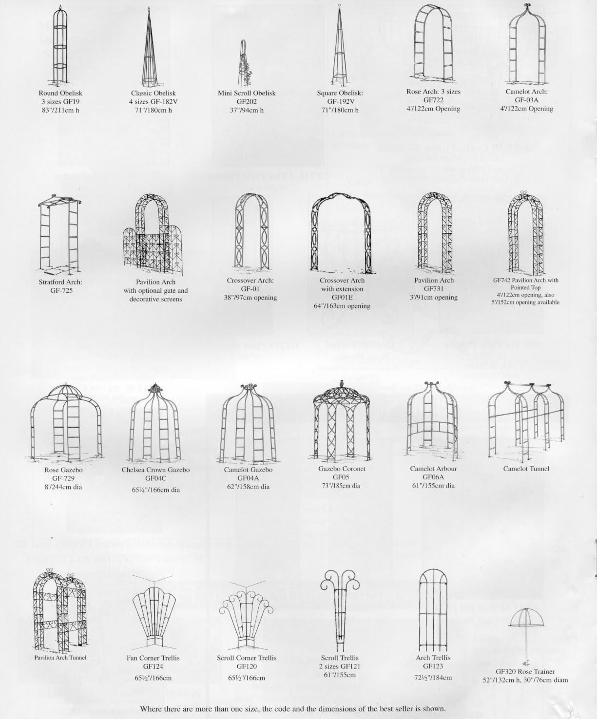 Garden Structures In Wrought Iron From, Wrought Iron Garden Structures Uk